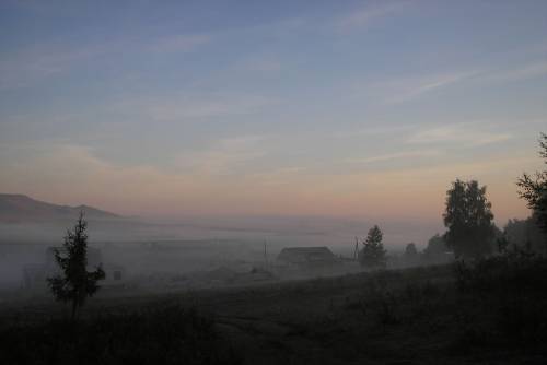 Фото Утро в тумане