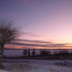 Рассвет на озере Шира