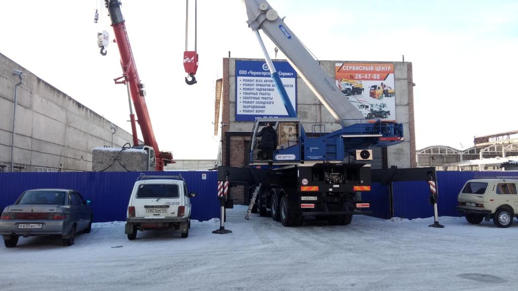 Ремонт автокранов